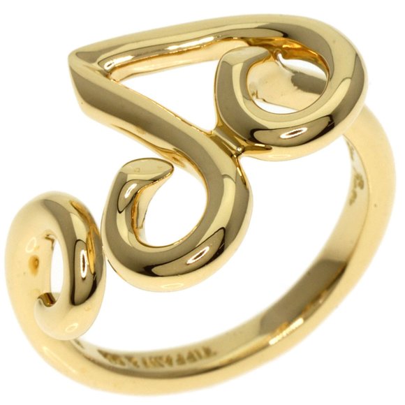 TIFFANY ARIES ZODIAC SIGN RING 18K YELLOW GOLD SIZE 4.75 - Picture 2 of 8